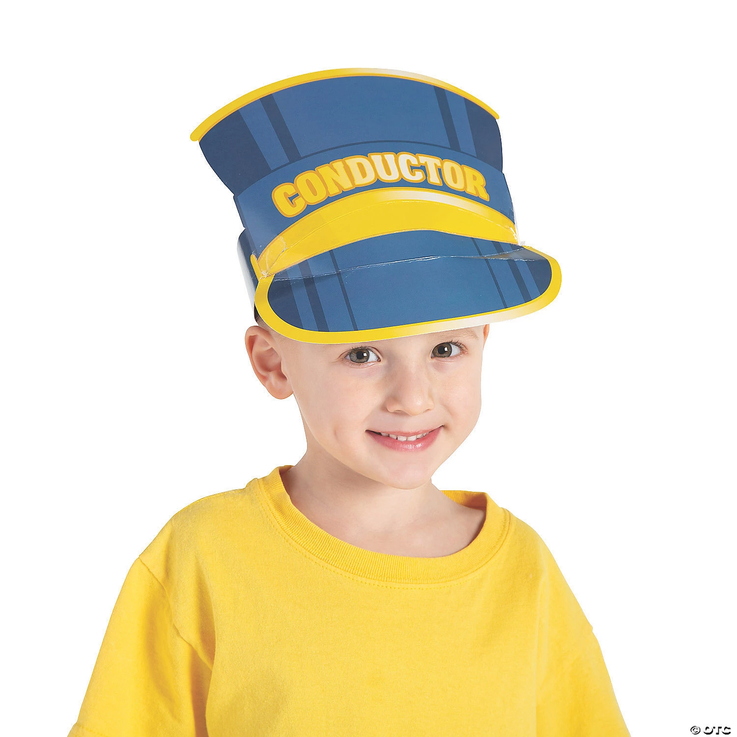 Train Conductor Hat Crowns - 8 Pc. 2 Train Conductor Hat Crowns - 8 Pc. - Image 2