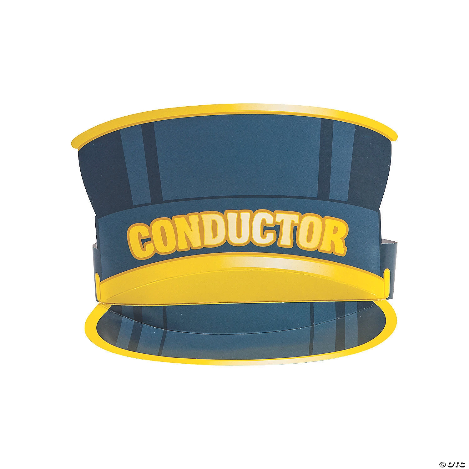 Train Conductor Hat Crowns - 8 Pc. 1 Train Conductor Hat Crowns - 8 Pc.