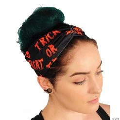 Trick Or Treat Turban Headband -Apparel & Accessories Sales trick or treat turban headbandglhw5039 a02