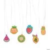Tutti Frutti Fruit Necklaces - 12 Pc.