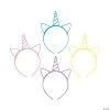 Unicorn Headbands - 12 Pc.
