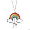 Unicorn Rainbow Necklaces - 12 Pc.