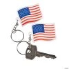 USA Flag Keychains - 144 Pc.