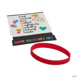 Valentine Bracelets with Card - 24 Pc. 6 Valentine Bracelets with Card - 24 Pc. -Apparel & Accessories Sales valentine bracelets with card 24 pc 14095539 a02
