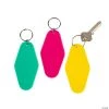 Vintage Hotel Keychains - 12 Pc.