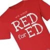 We Wear Red for Ed Adult's T-Shirt