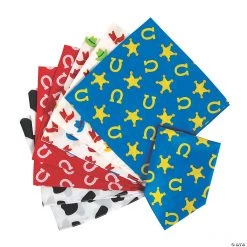 Western Icon Bandanas - 12 Pc.