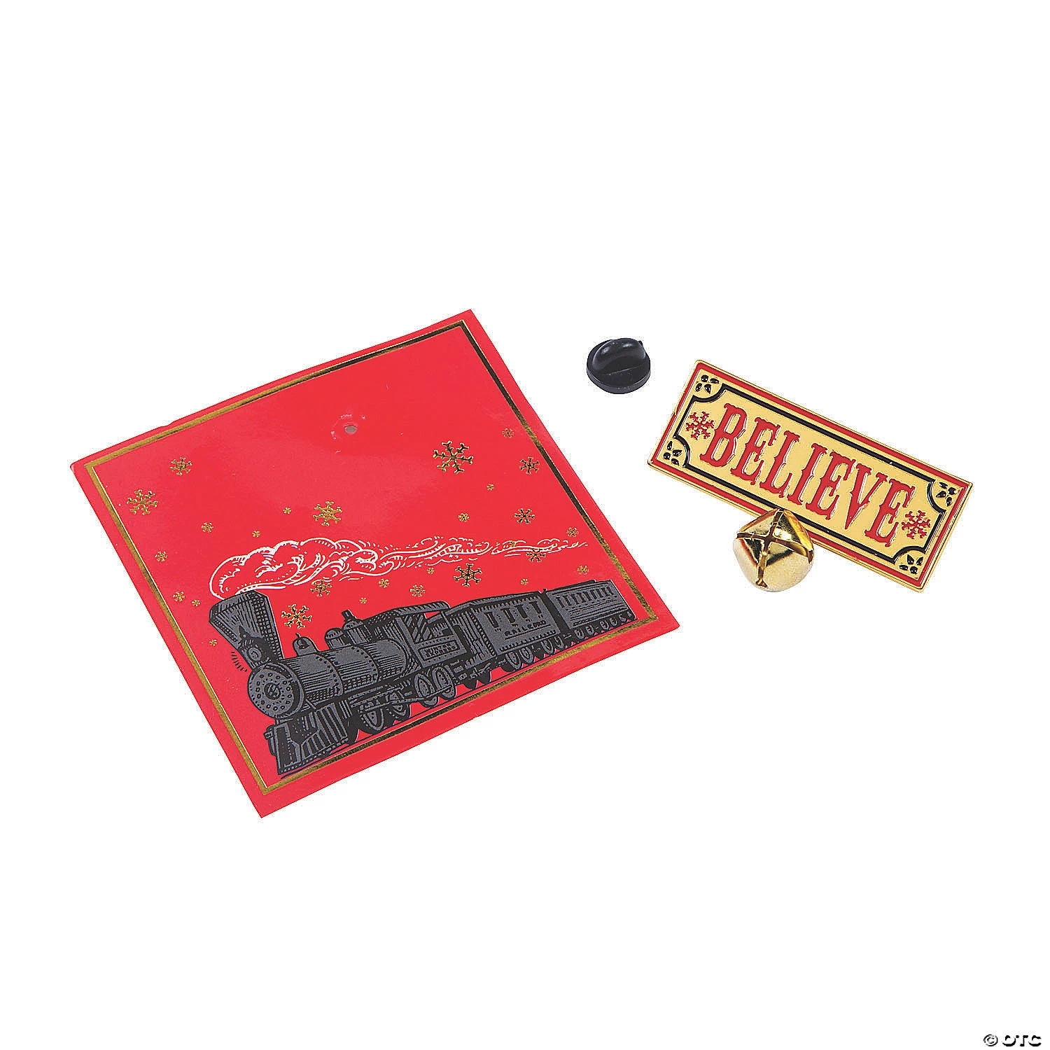 Winter Express Pins on Card- 12 Pc. 2 Winter Express Pins on Card- 12 Pc. - Image 2