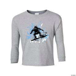 Winter Fun Snowboarder Youth T-Shirt
