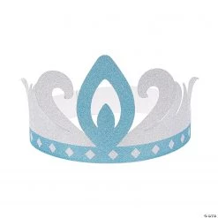 Winter Princess Crowns - 12 Pc.