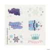 Winter Princess Sparkle Temporary Tattoos - 72 Pc.