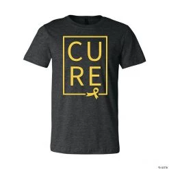 Yellow Ribbon Cure Adult’s T-Shirt
