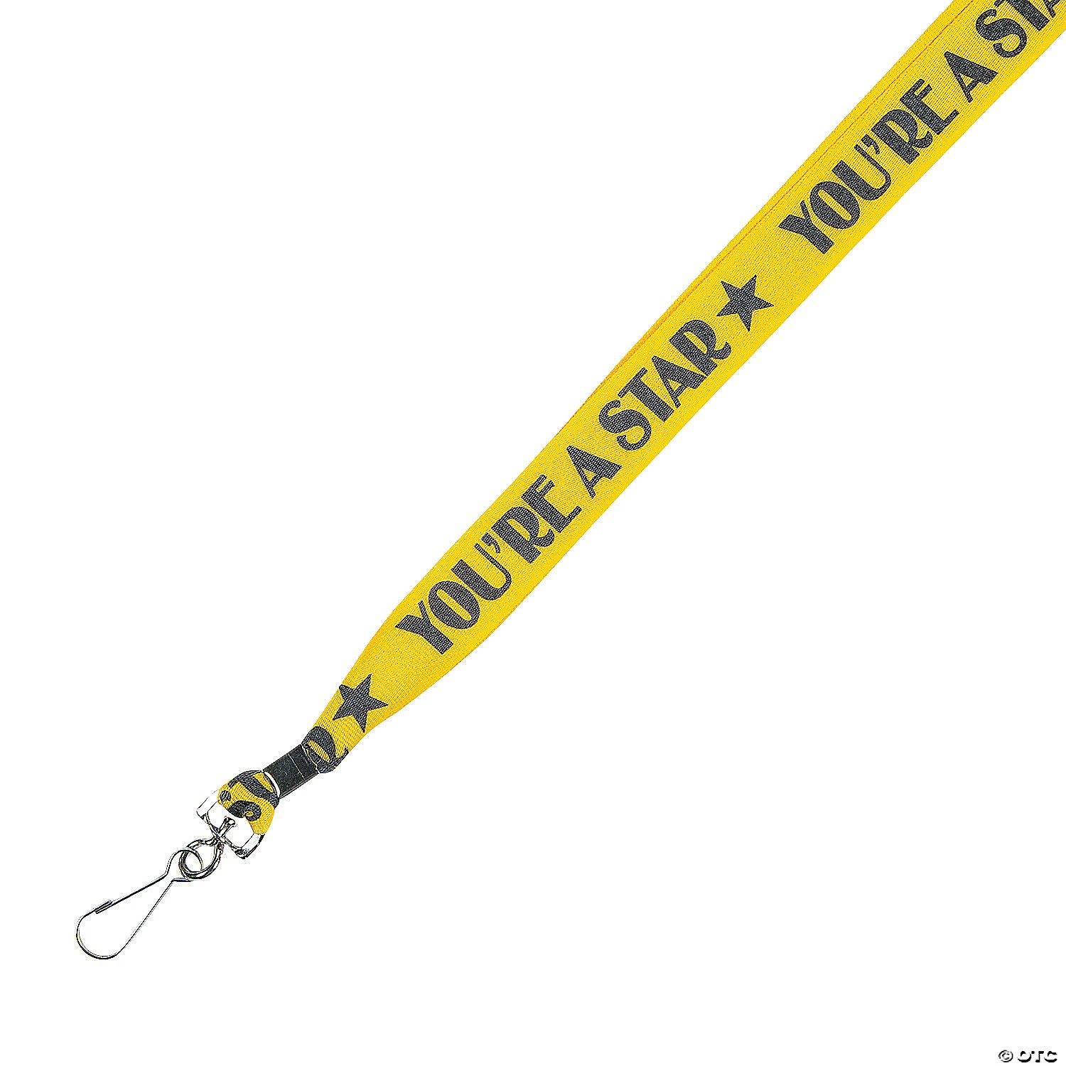 You’re A Star Breakaway Lanyards - 12 Pc. 2 You’re A Star Breakaway Lanyards - 12 Pc. - Image 2